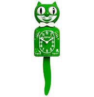 The Classic Kit-Cat-Klock Groene Editie Klok