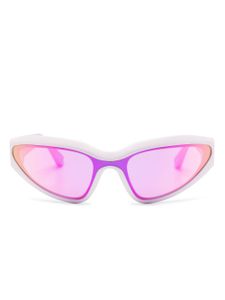 Karl Lagerfeld lunettes de soleil à monture oversize - Rose