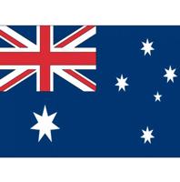 Vlag van Australie stickers - 20x - 7.5 x 10 cm - Binnen/buiten