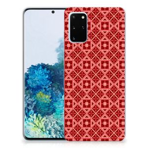 Samsung Galaxy S20 Plus TPU bumper Batik Rood