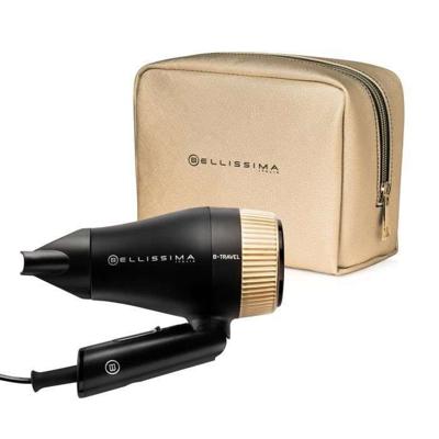 Föhn - Bellissima - Compact Travel voor alle haartypes - Inklapbaar handvat - 2 combinaties & reisetui - 1400W