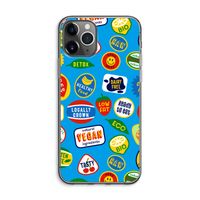 Fruitsticker: iPhone 11 Pro Max Transparant Hoesje