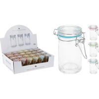 Excellent Houseware Voorraadpot glas ø4,5xh8,5cm