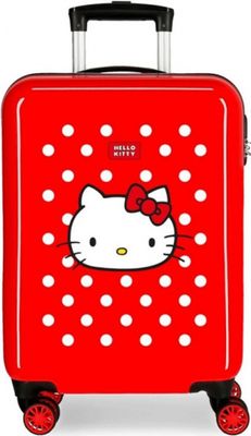 Disney koffer Hello Kitty meisjes 33 liter ABS 38 x 55 cm rood Disney koffer Hello Kitty meisjes 33 liter ABS 38 x 55 cm rood