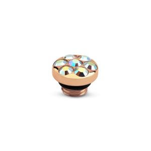Melano Vivid Pave Steentje AB Crystal Rosé