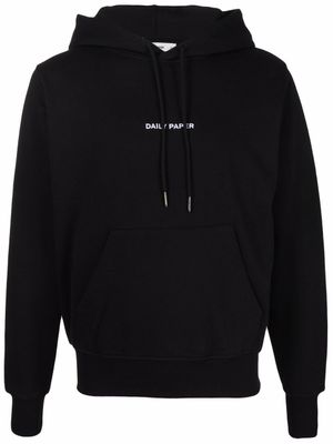 Daily Paper hoodie à logo brodé - Noir