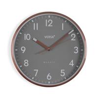 Muurklok Versa Metaal