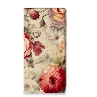Smart Cover voor Samsung Galaxy S25 Bloemen