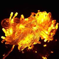 50M LED String Lights Kerst Nieuwjaar Garland decoratie voor straat kamer huis tuin buiten gebruik DIY decor EU U.S. plug in wattage: 50M 400LEDS (ge