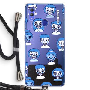 Gezichtjes: Honor Note 10 Transparant Hoesje met koord