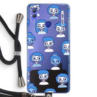 Gezichtjes: Honor Note 10 Transparant Hoesje met koord