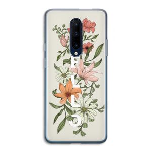 Hello bloemen: OnePlus 7 Pro Transparant Hoesje