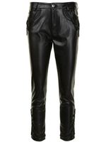 Ermanno Scervino pantalon slim à taille basse - Noir - thumbnail