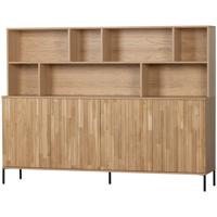 Woood Gravure wandkast naturel