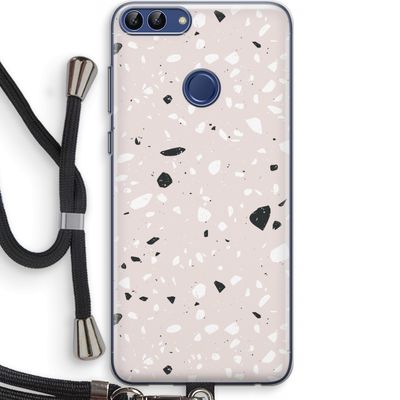 Terrazzo N°20: Huawei P Smart (2018) Transparant Hoesje met koord