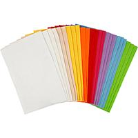 Creativ Company Hobbyvilt diverse kleuren, 24 vellen