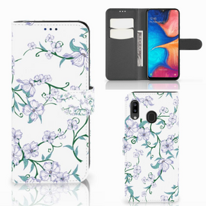 Samsung Galaxy A30 Uniek Hoesje Blossom White