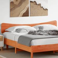 Hoofdbord 200 cm massief grenenhout wasbruin - thumbnail