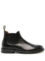 Doucal's bottines en cuir - Noir