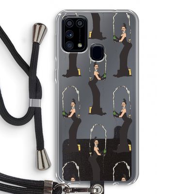 Pop Some Kim: Samsung Galaxy M31 Transparant Hoesje met koord