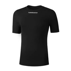 Ondershirt - Shimano Baselayer korte mouw - S/M - Heren - Zwart