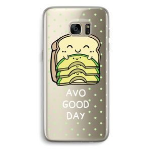 Avo Good Day: Samsung Galaxy S7 Edge Transparant Hoesje