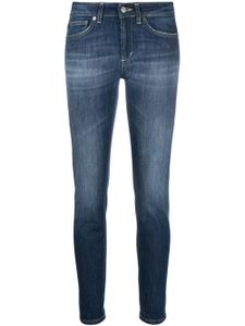 DONDUP jean skinny Monroe à taille basse - Bleu