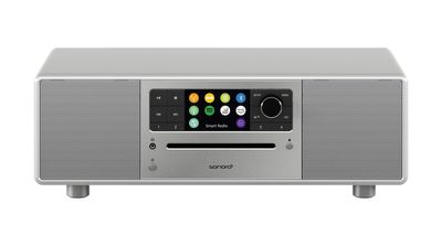 Sonoro Prestige X - SO-331 stereo internetradio met DAB+, FM, CD, Spotify en Bluetooth - zilver