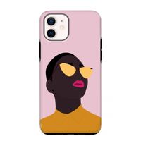 Yellow glasses: iPhone 12 mini Tough Case