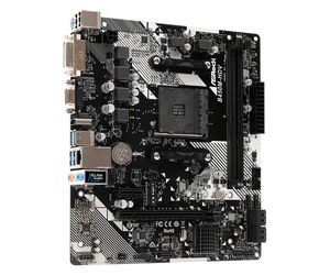 ASRock B450M-HDV R4.0 Moederbord Socket AMD AM4 Vormfactor Micro-ATX Moederbord chipset AMD® B450