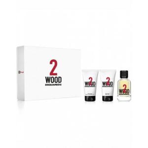 Dsquared2 Dsquared2 2 Wood Gift Set 50ml Eau de Toilette + 50ml Bath & Shower Gel + 50ml Body Gel