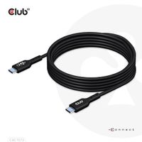 CLUB3D USB2 Type-C Bi-Directional Cable, Data 480Mb,PD 240W(48V/5A) EPR M/M 2m USB IF GECERTIFICEERD