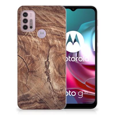 Motorola Moto G30 | G10 | Bumper Hoesje | Tree Trunk