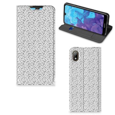 Huawei Y5 (2019) | Hoesje met Magneet | Stripes Dots