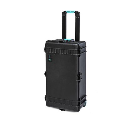 HPRC 2745W wheeled met plukschuim zwart/blue bassano