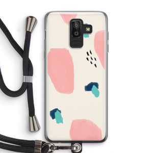 Monday Surprise: Samsung Galaxy J8 (2018) Transparant Hoesje met koord