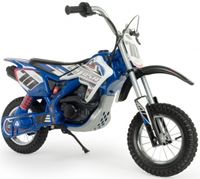 Injusa X-Trene Blue Fighter elektrische kindermotorfiets blauw - thumbnail