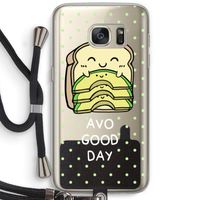 Avo Good Day: Samsung Galaxy S7 Transparant Hoesje met koord