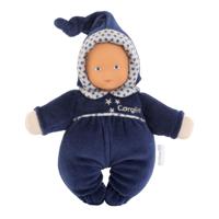 Corolle mon doudou babidoux navy blue starry dreams babypop, 20cm