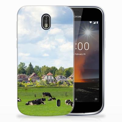 Nokia 1 | TPU Hoesje | Koeien