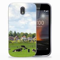 Nokia 1 | TPU Hoesje | Koeien
