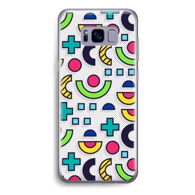 8-bit N°6: Samsung Galaxy S8 Plus Transparant Hoesje