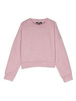 Dkny Kids sweat en coton à logo imprimé - Violet - thumbnail