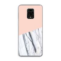 A touch of peach: Xiaomi Redmi Note 9 Pro Transparant Hoesje
