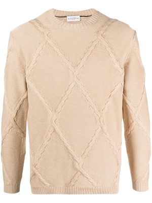 Ballantyne pull en coton texturé - Tons neutres