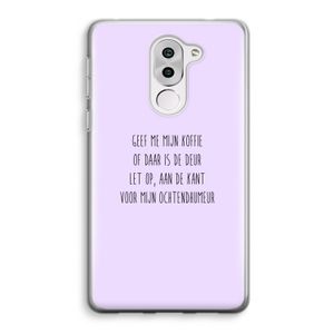 Ochtendhumeur: Honor 6X Transparant Hoesje