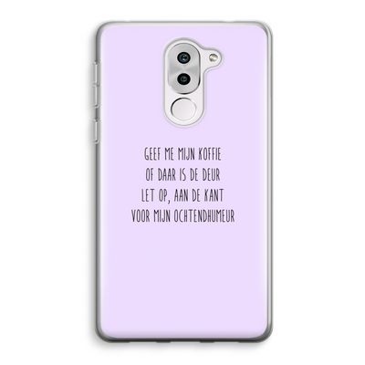 Ochtendhumeur: Honor 6X Transparant Hoesje