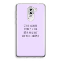 Ochtendhumeur: Honor 6X Transparant Hoesje