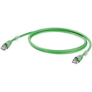 Weidmüller 1166000100 RJ45 Netwerkkabel, patchkabel CAT 5 SF/UTP 10.00 m Groen Vlambestendig, Oliebestendig 1 stuk(s)