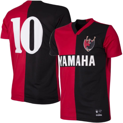 Newell's Old Boys Maradona Retro Voetbalshirt 1993 + 10